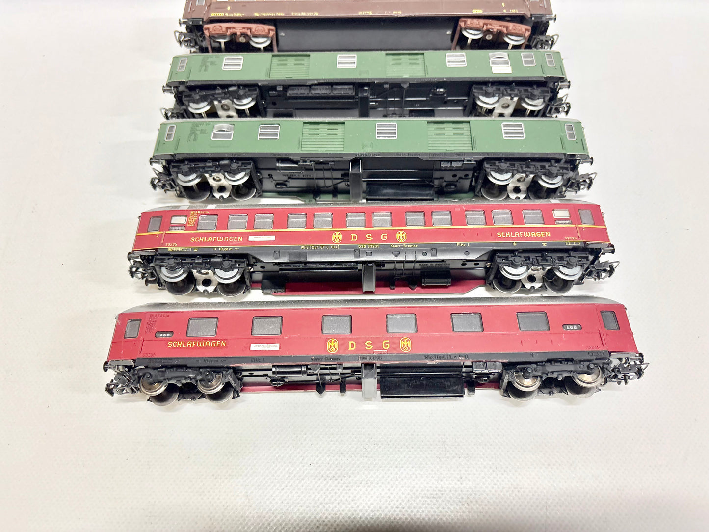 Fleischmann 5x Personenwagen Konvolut AC H0