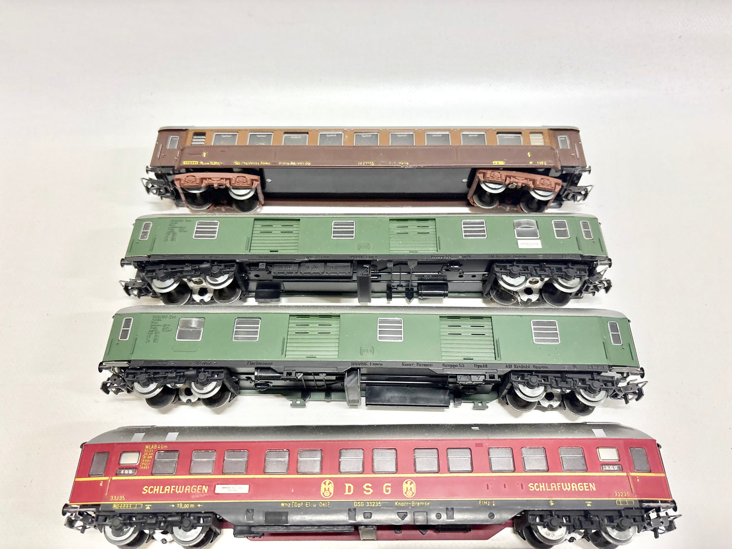 Fleischmann 5x Personenwagen Konvolut AC H0