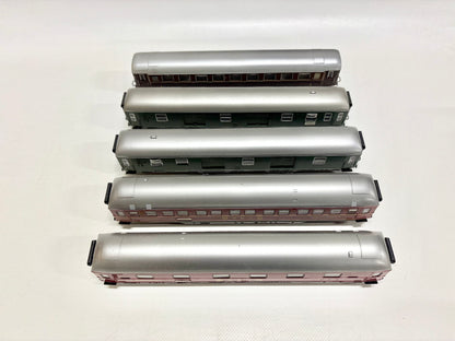 Fleischmann 5x Personenwagen Konvolut AC H0