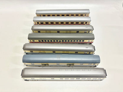 Roco 7x Schellzugwagen TEE DC H0