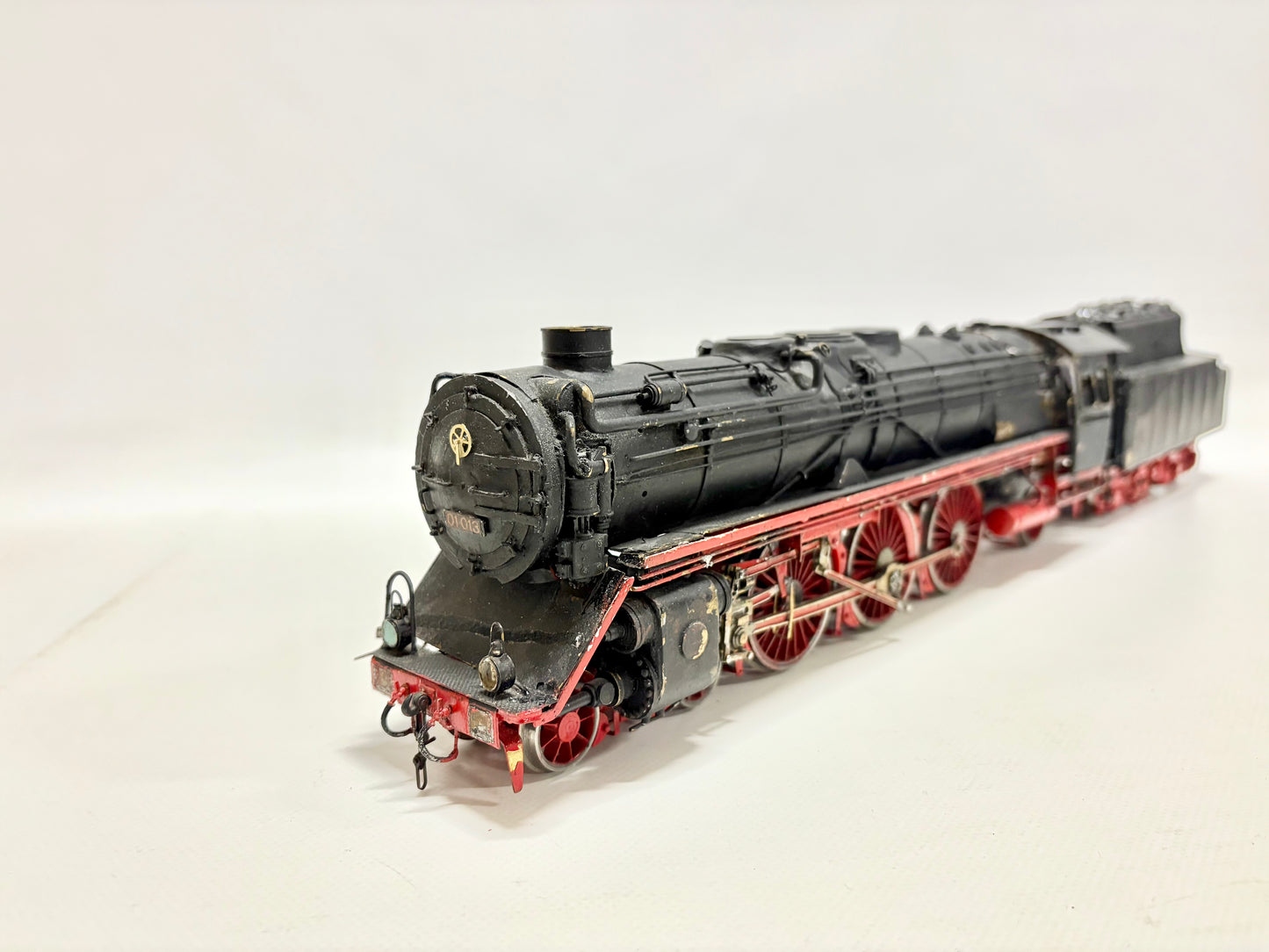 Spur 0 Große Schlepptender-Dampflok Br 01 013 DRG Messing Hersteller unbekannt