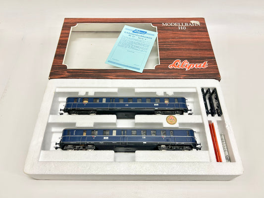 Liliput 12508 AC Dieseltriebwagen VT125 mit Beiwagen DB AC H0