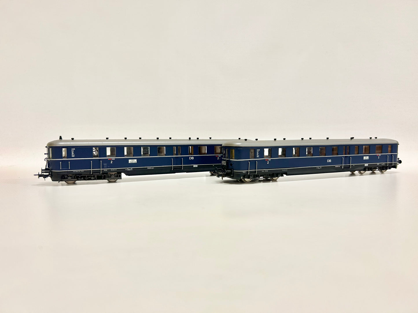 Liliput 12508 AC Dieseltriebwagen VT125 mit Beiwagen DB AC H0