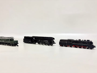 Spur N 3x Lokomotiven Standmodelle
