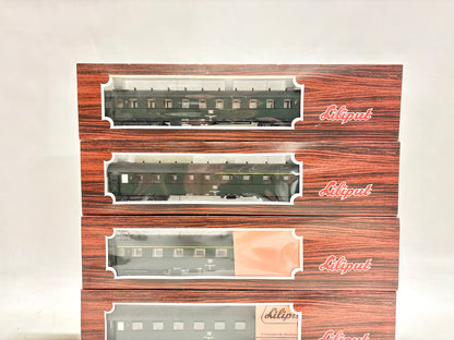 Liliput 84500 4x Personenwagen DB DC H0