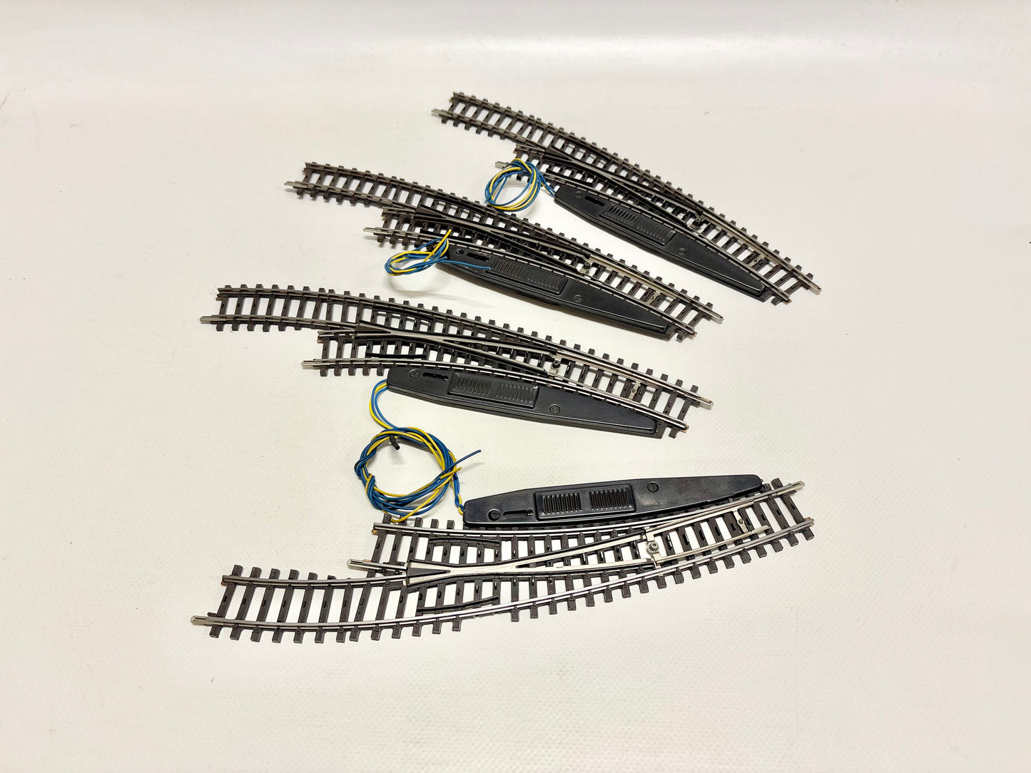 Märklin 2267 2268 K-Gleis 4x Bogenweiche AC H0