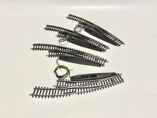 Märklin 2267 2268 K-Gleis 4x Bogenweiche AC H0