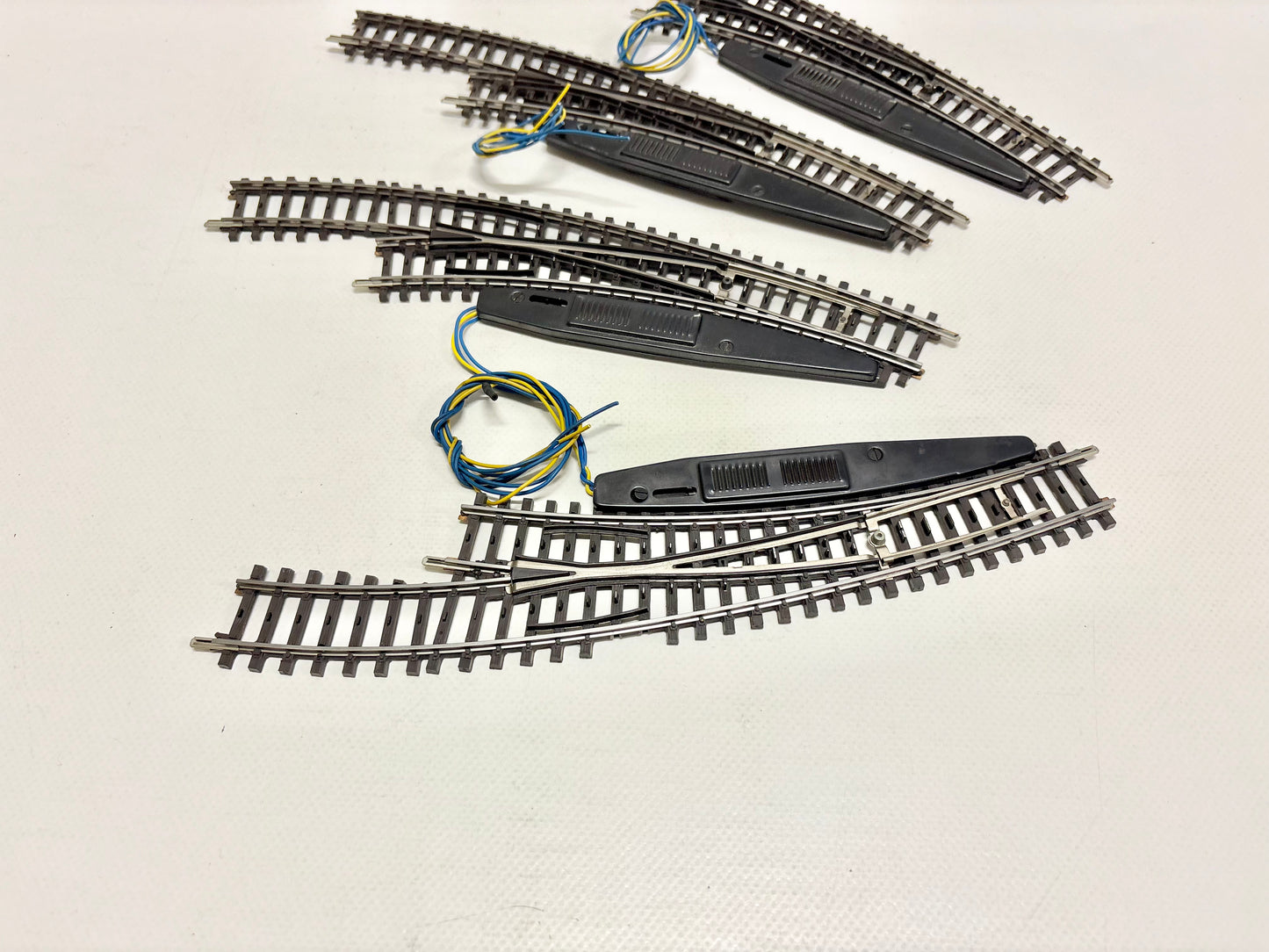 Märklin 2267 2268 K-Gleis 4x Bogenweiche AC H0