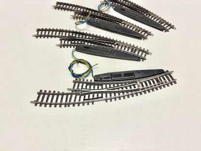Märklin 2267 2268 K-Gleis 4x Bogenweiche AC H0