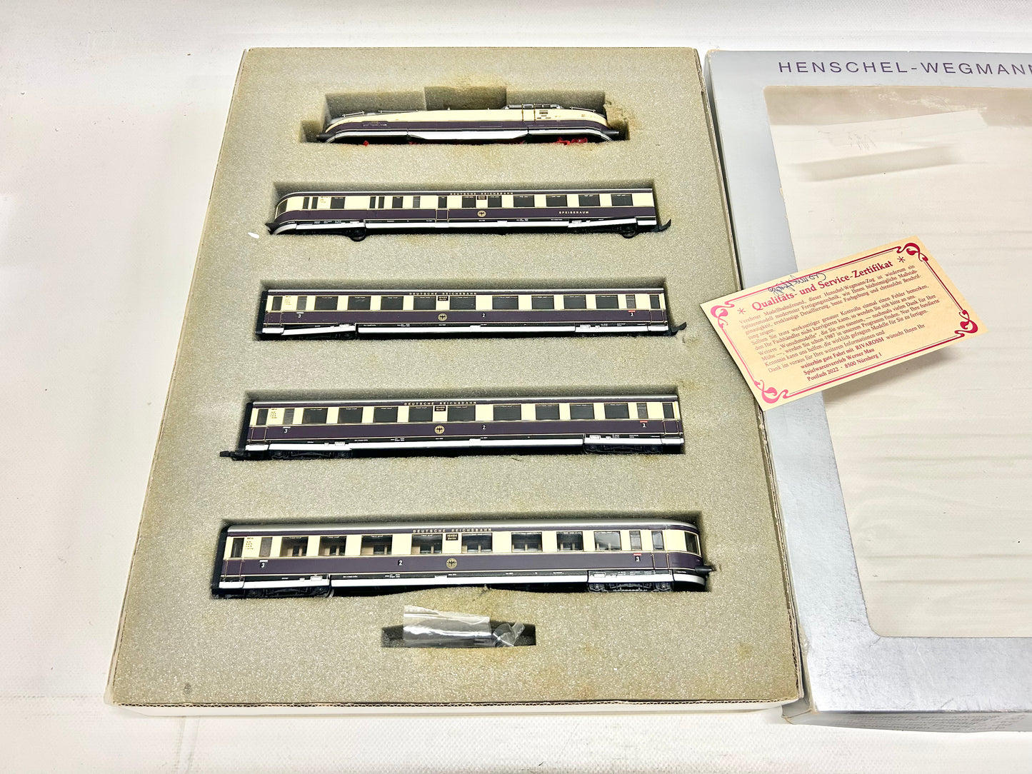 Rivarossi 0389 Digital AC Henschel-Wegmann Zug AC H0
