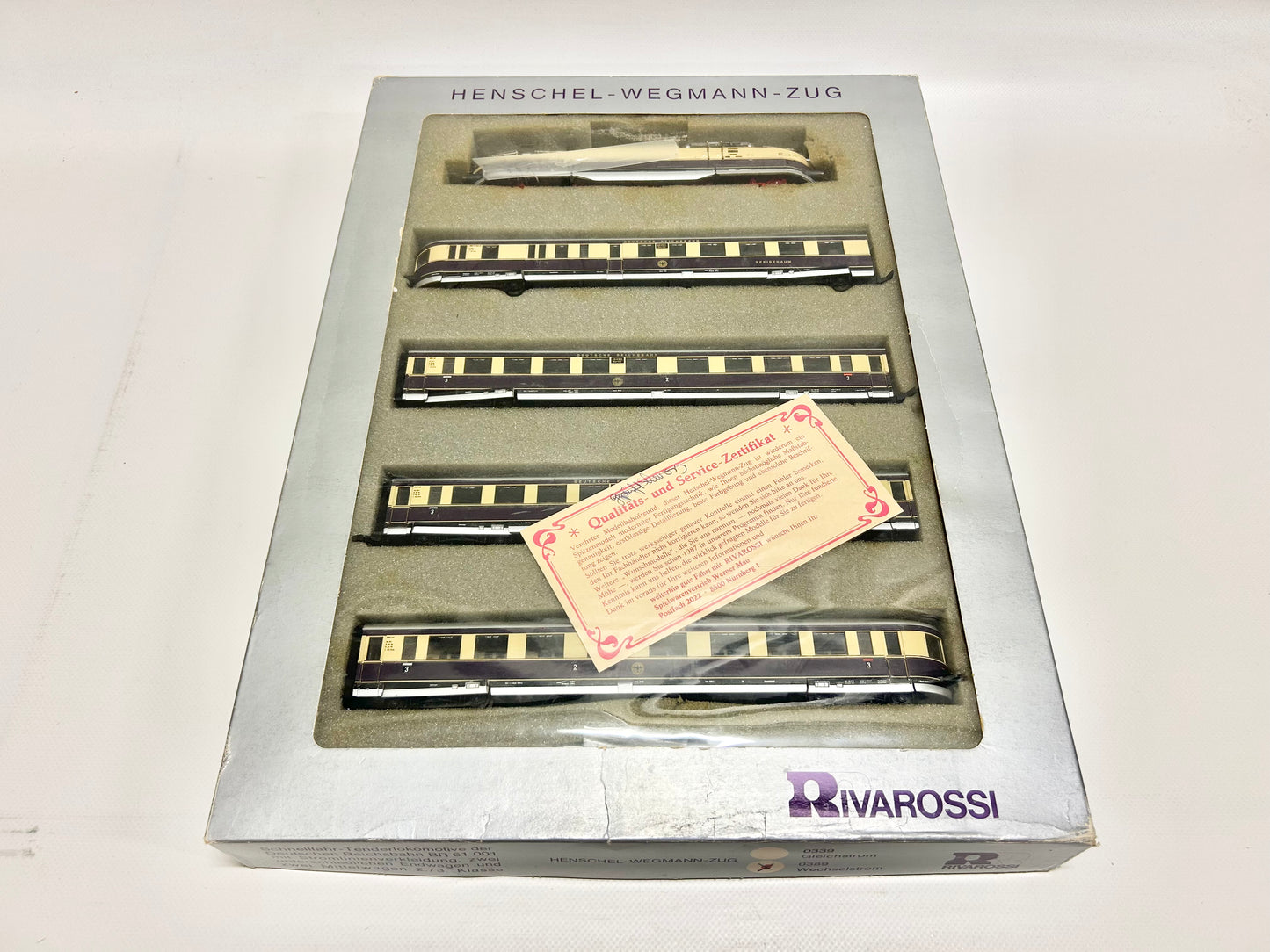 Rivarossi 0389 Digital AC Henschel-Wegmann Zug AC H0