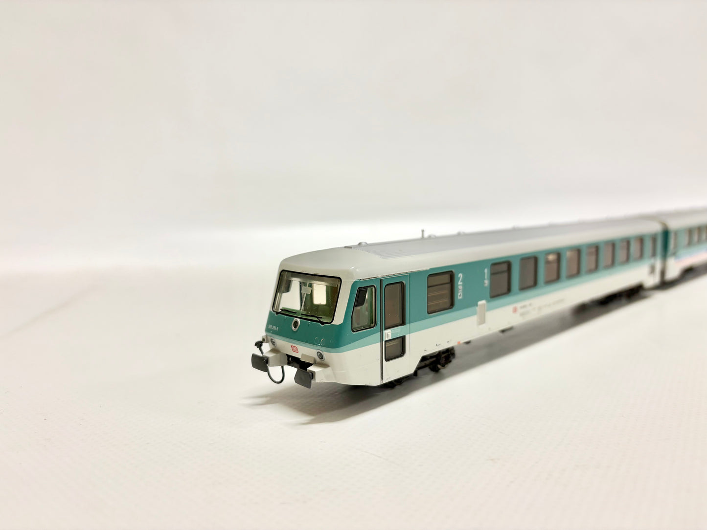 Märklin 3376 Dieseltriebwagen Br 628 203-2 "Volksbank" DB AC H0