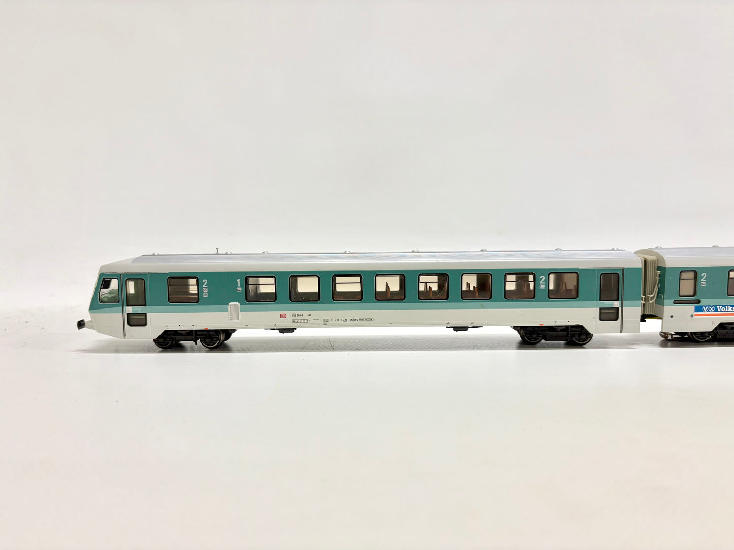 Märklin 3376 Dieseltriebwagen Br 628 203-2 "Volksbank" DB AC H0