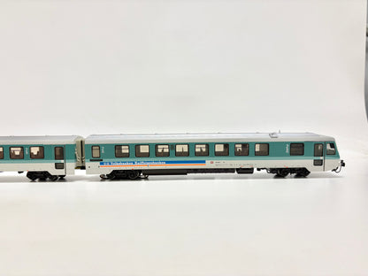 Märklin 3376 Dieseltriebwagen Br 628 203-2 "Volksbank" DB AC H0