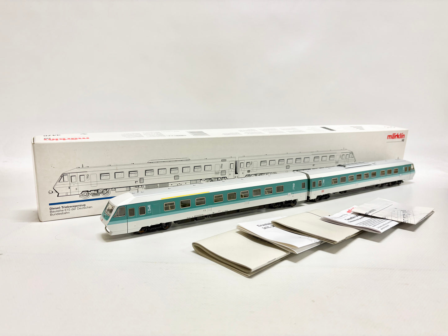 Märklin 3476 Digital Dieseltriebwagen Br 610 DB AC H0