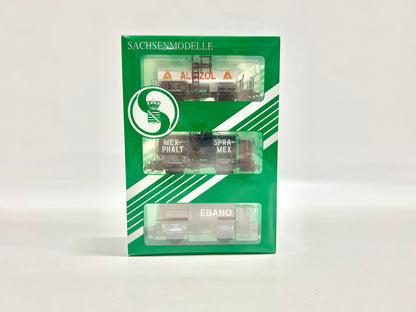 Sachsenmodelle 14101 Kesselwagenset DRG H0