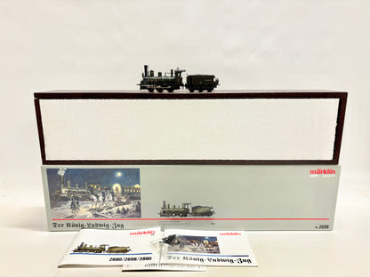 Märklin 2698 Digital HAMO Dampflok "Tristan" König-Ludwig-Zug DC H0