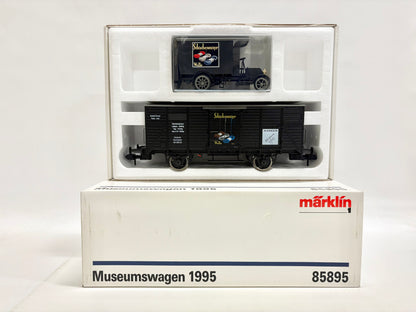 Märklin Museumswagen 1995 "Schachenmayr Wolle" DR Spur 1