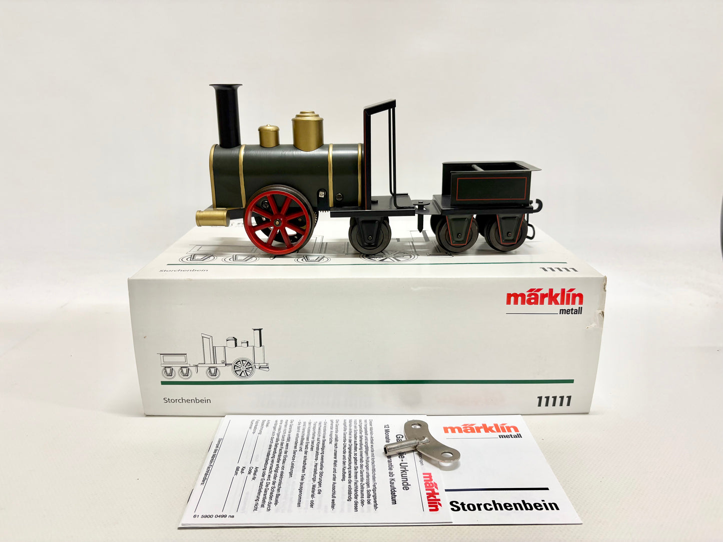 Märklin 11111 Dampflok "Storchenbein" Jubiläumsmodell Spur 1