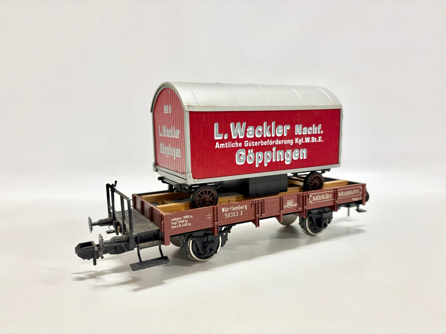 Märklin 58363 Museumswagen 1998 Güterwagen "L. Wacker" Spur 1