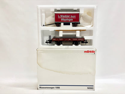 Märklin 58363 Museumswagen 1998 Güterwagen "L. Wacker" Spur 1