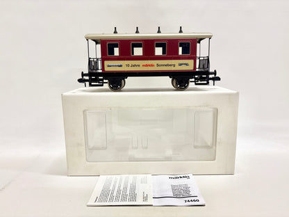 Märklin Maxi Personenwagen "10 Jahre Sonneberg" Spur 1