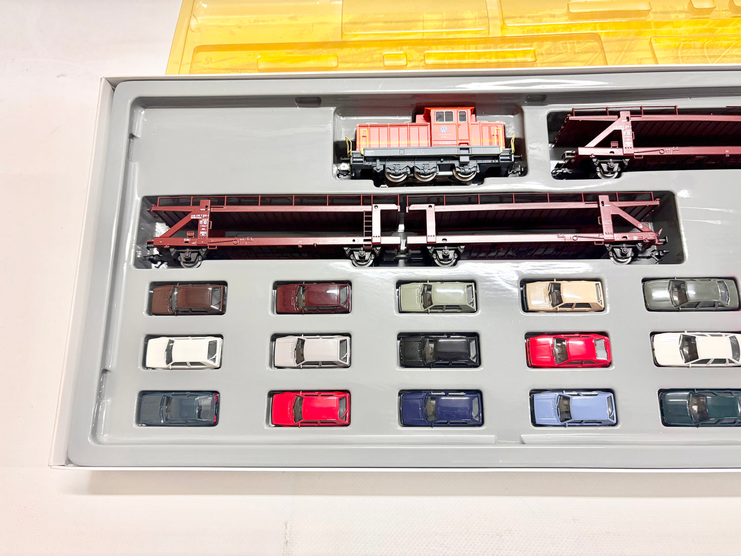 Märklin 2863 Autotransportzug Volkswagen-Werk mit DHG 700 H0