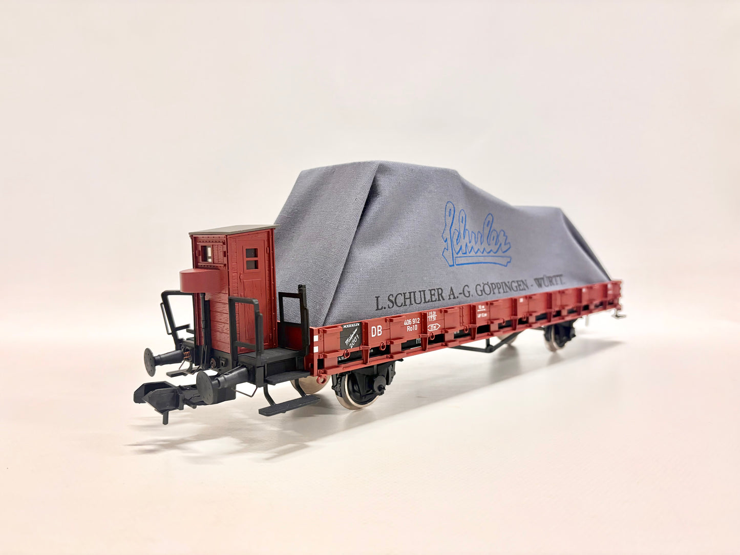 Märklin Museumswagen 2001 Güterwagen "Schuler-Pressen" DB Spur 1