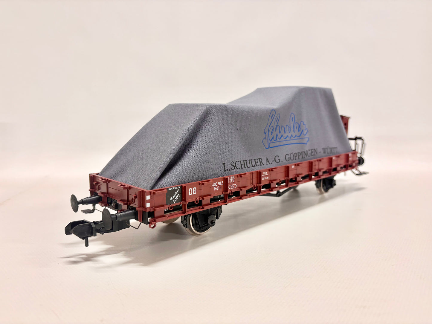 Märklin Museumswagen 2001 Güterwagen "Schuler-Pressen" DB Spur 1
