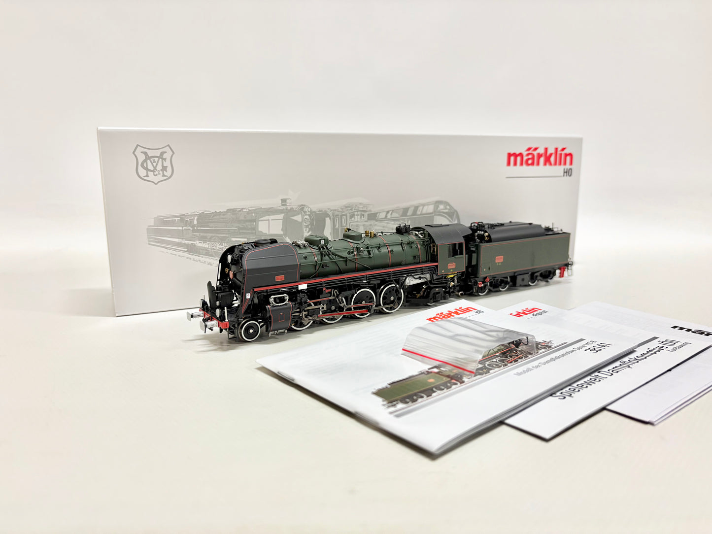 Märklin 38141 Mfx+ Digital & Sound Dampflok Br 141.R.1244 SNCF AC H0