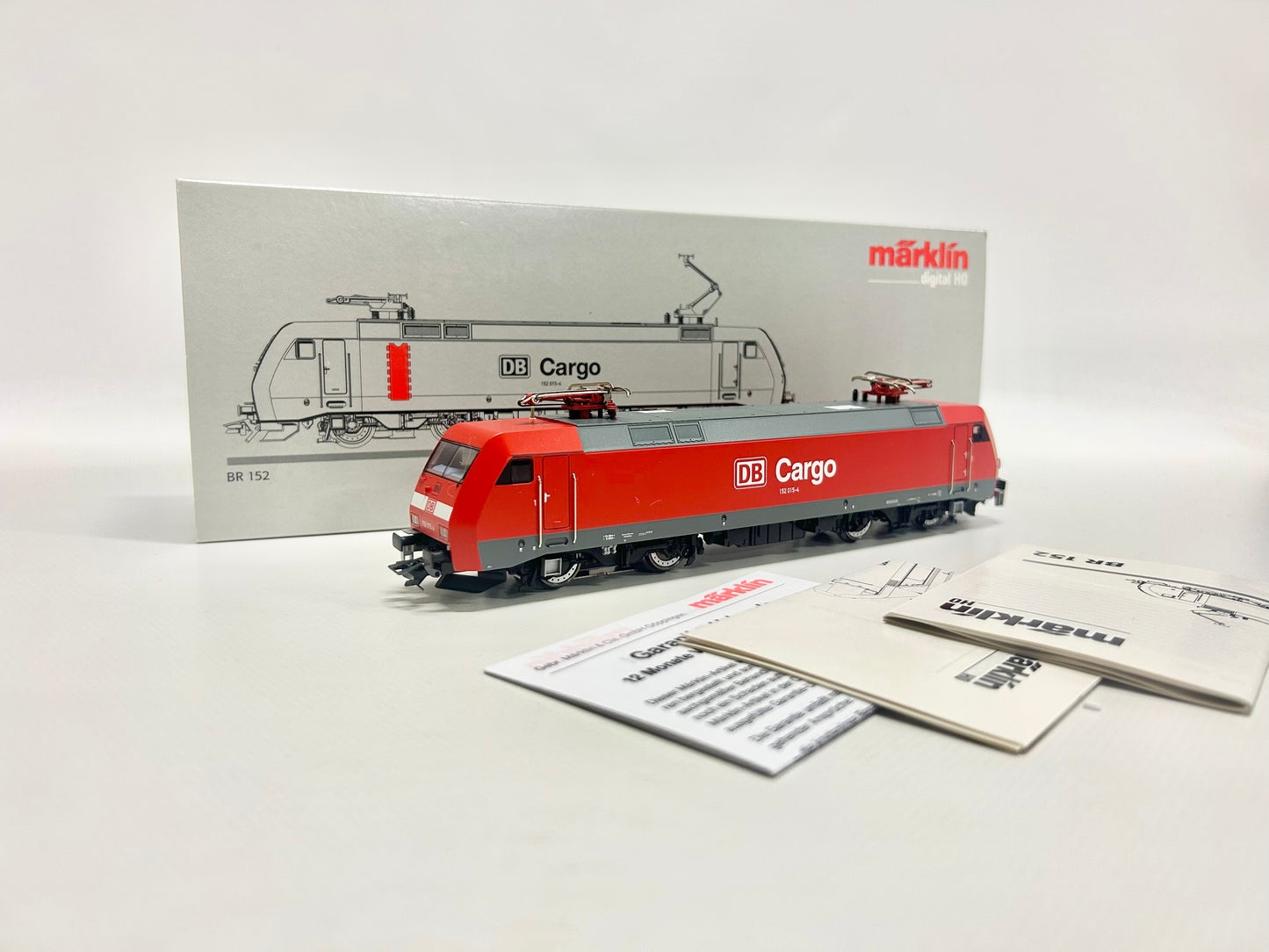 Märklin 39350 Digital + Sound E-Lok Br 152 015-4 DB Cargo AC H0