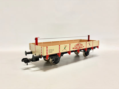 Märklin Maxi Museumswagen 2003 Niederbordwagen mit Akrobatin Spur 1