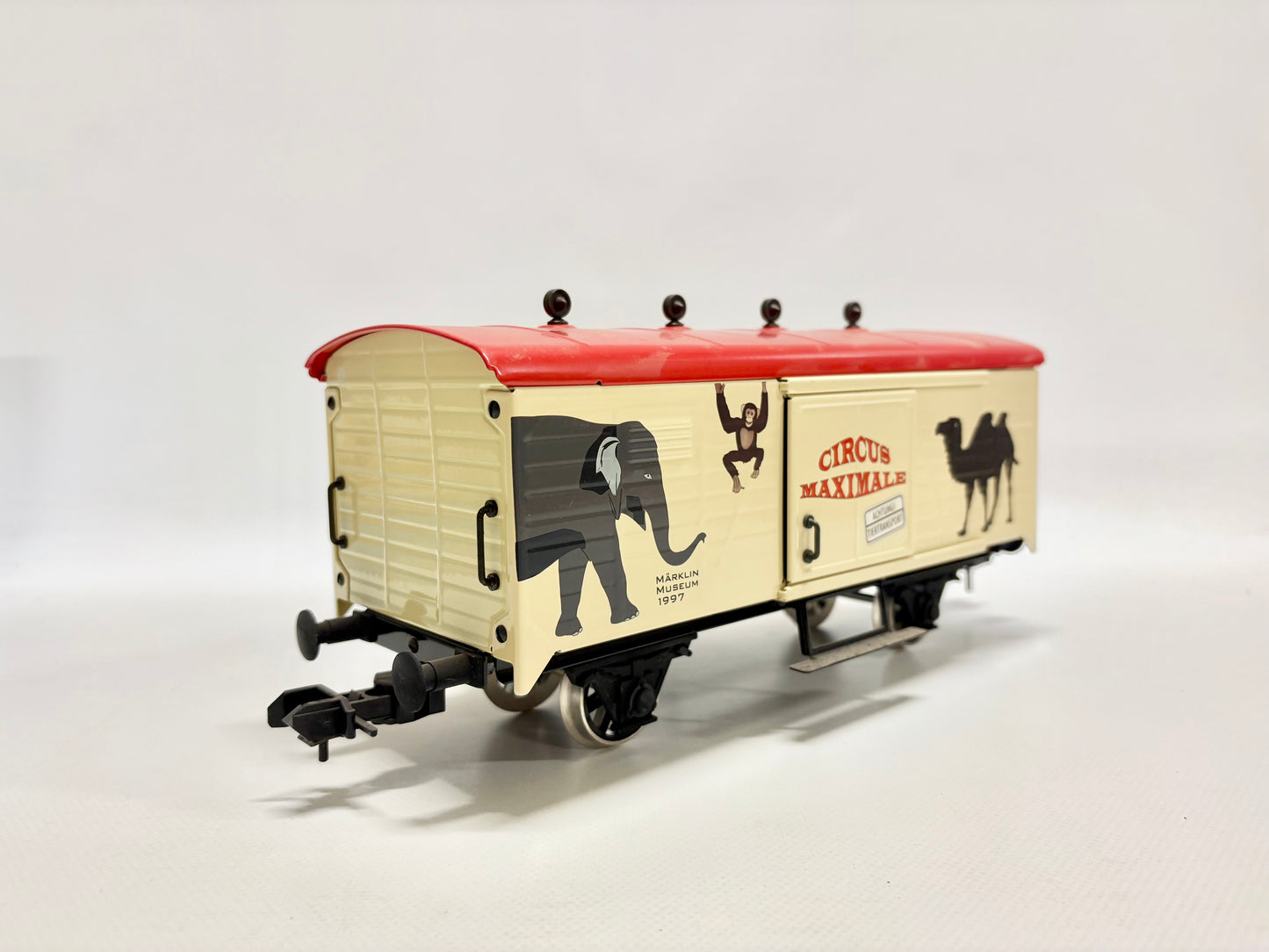 Märklin Maxi Museumswagen 1997 Circus Maximale Löwentransport Spur 1