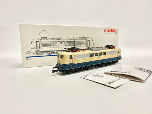 Märklin 3058 E-Lok Br 151 104-7 Güterzuglokomotive DB AC H0