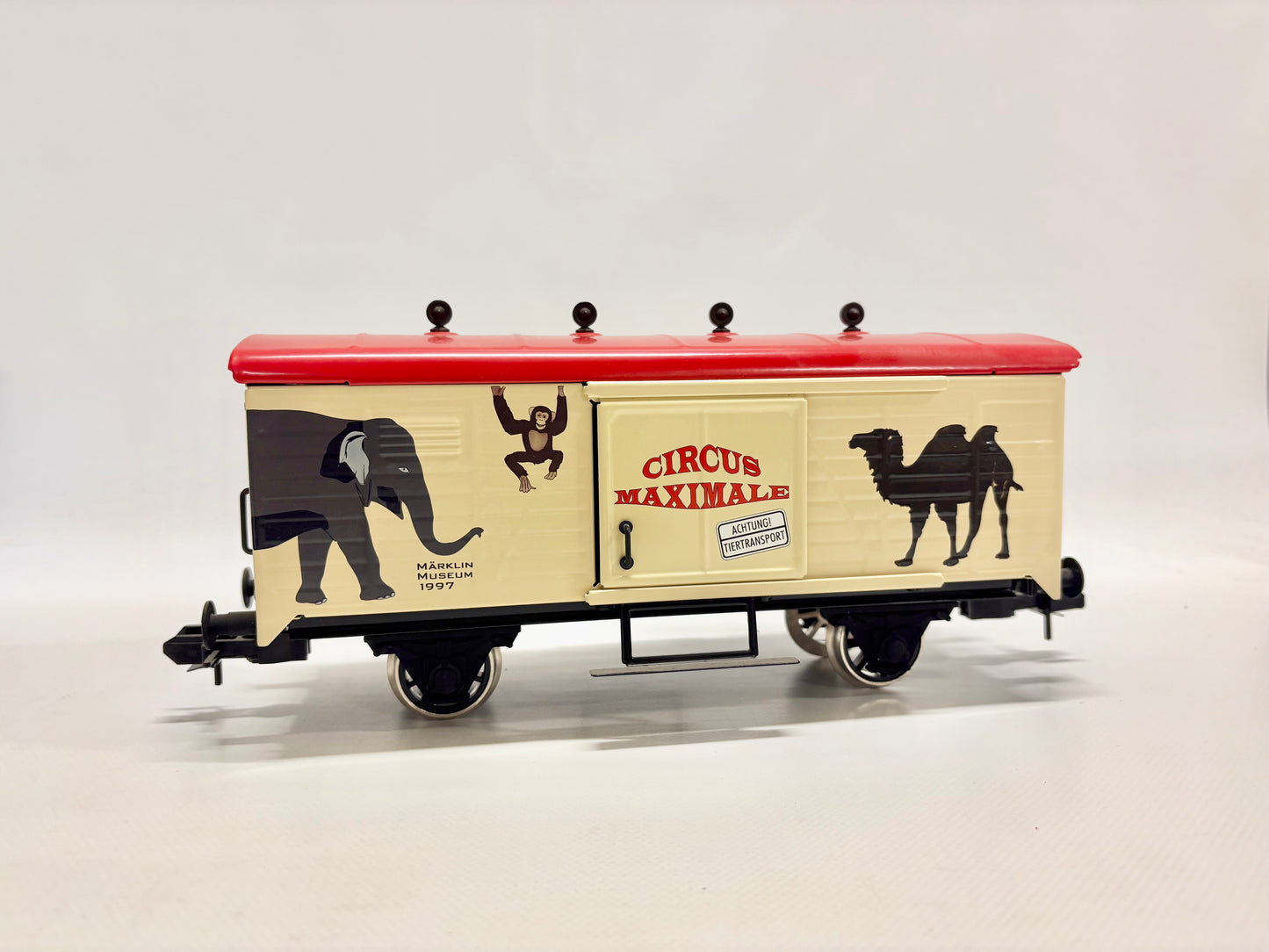 Märklin Maxi Museumswagen 1997 Circus Maximale Löwentransport Spur 1