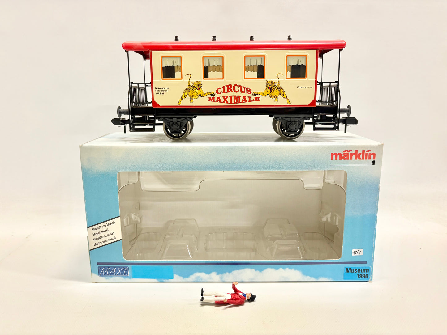 Märklin Maxi Museumswagen 1996 Circus Maximale Spur 1