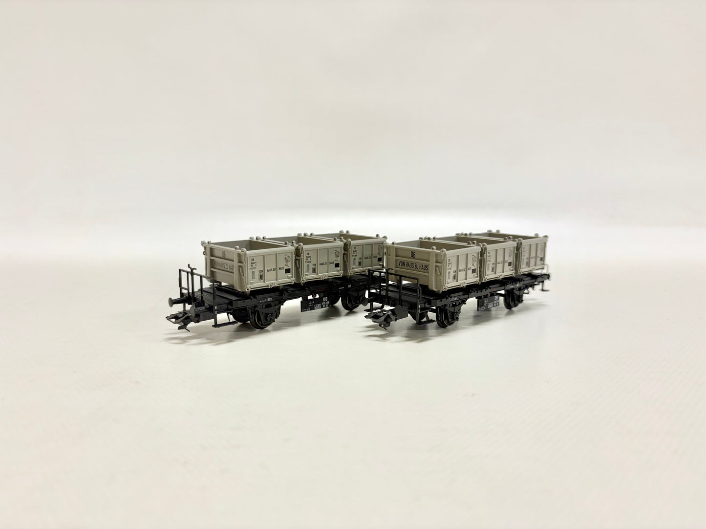 Märklin 48943 Behältertragwagen mit Kohlebehälter DB AC H0