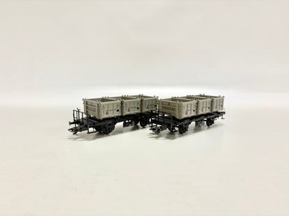 Märklin 48943 Behältertragwagen mit Kohlebehälter DB AC H0