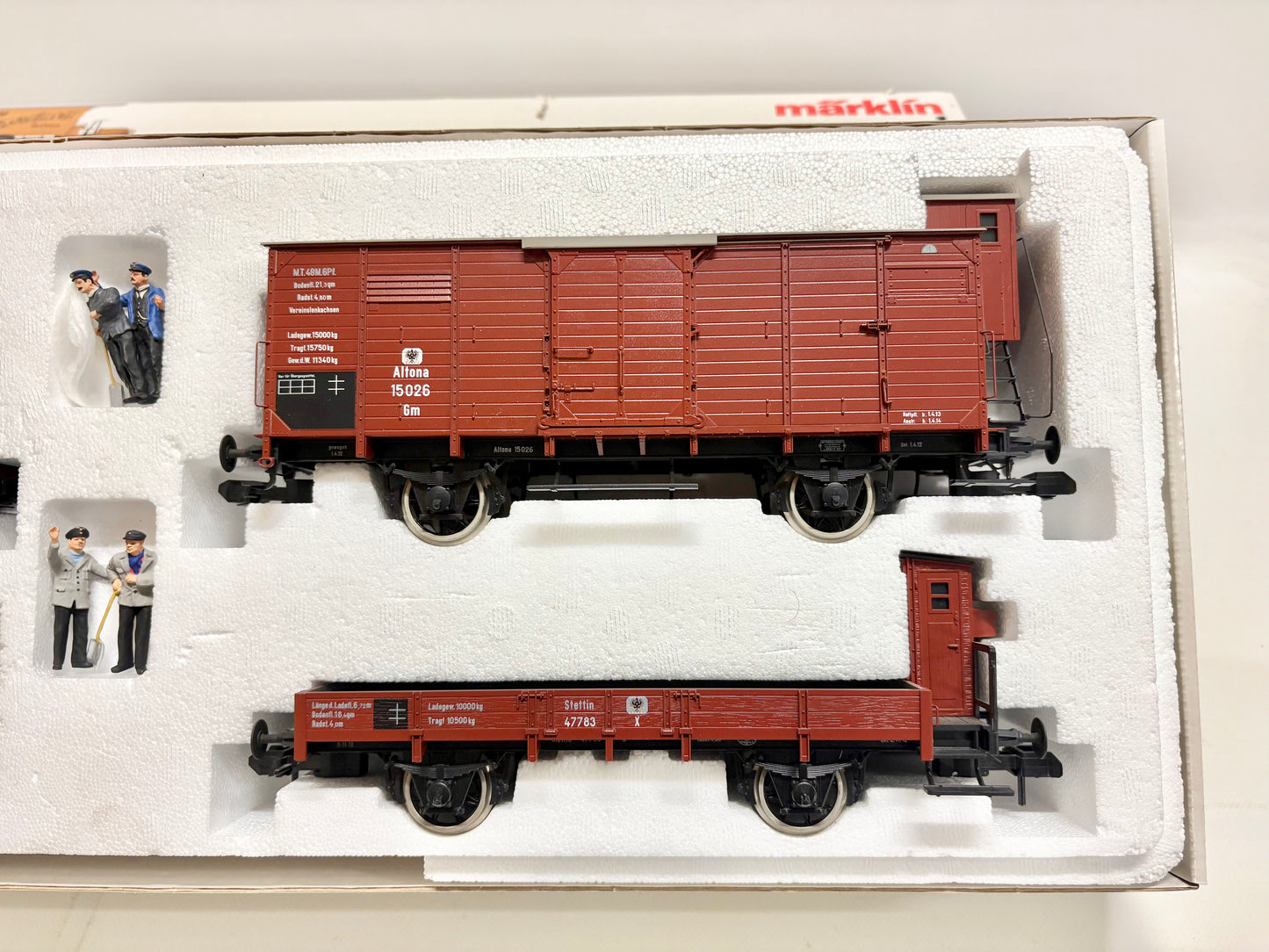Märklin 5501 Jubiläumszug Preußischer Güterzug K.P.E.V Spur 1