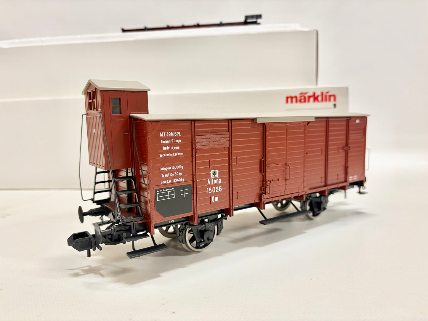 Märklin 5501 Jubiläumszug Preußischer Güterzug K.P.E.V Spur 1