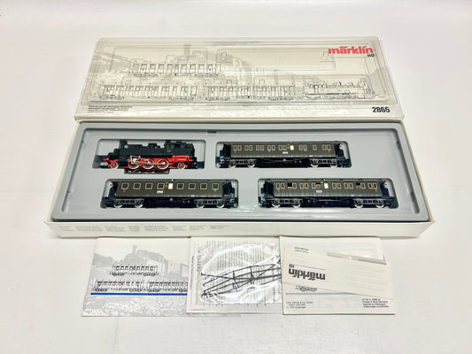 Märklin 2865 Personenzug der DRG mit Dampflok H0