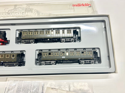 Märklin 2865 Personenzug der DRG mit Dampflok H0