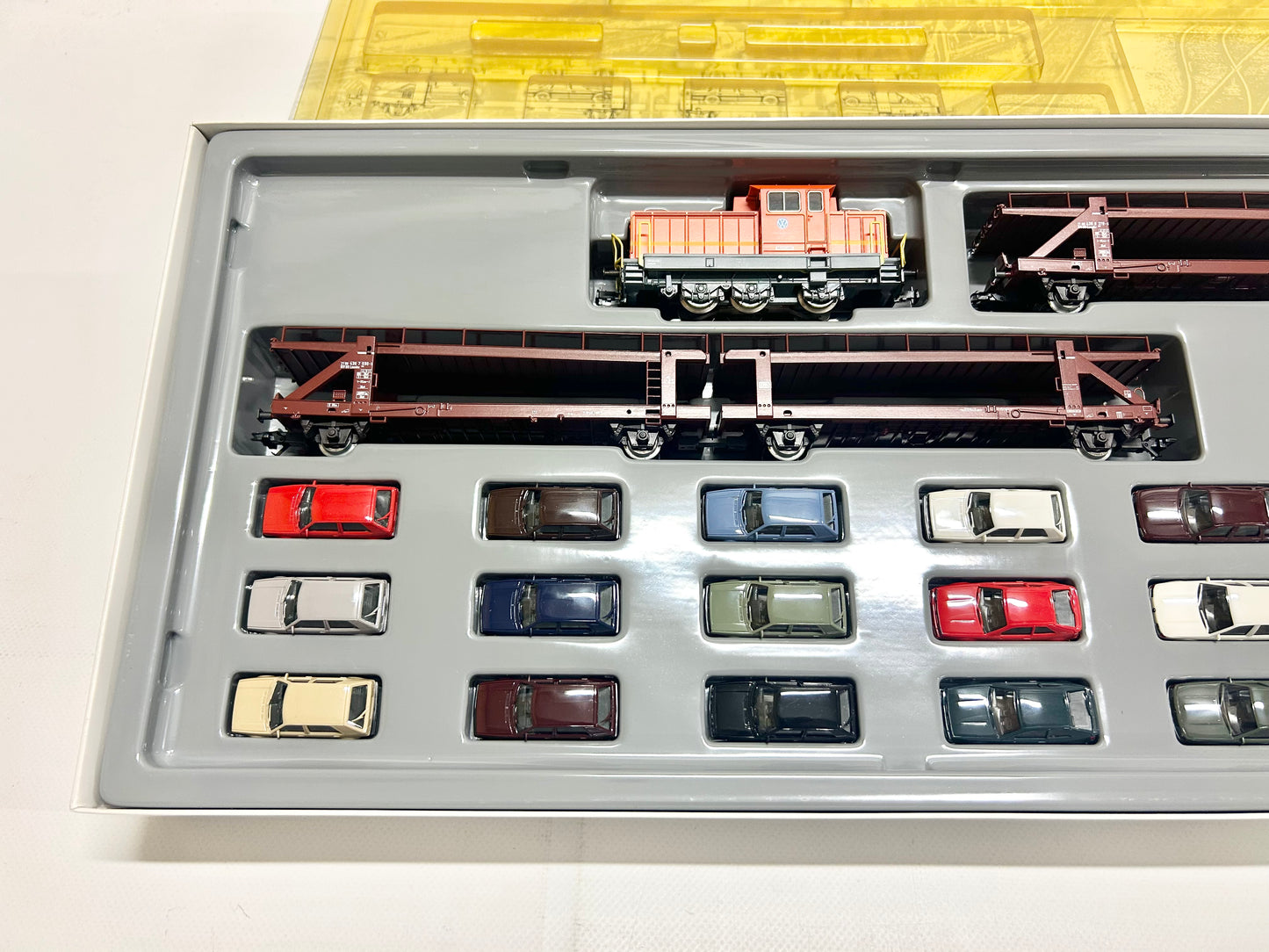 Märklin 2863 Autotransportzug Volkswagen-Werk mit DHG 700 H0