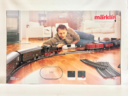 Märklin 55031 Digital Startpackung mit Dampflok Br 91 + Diesellok V 100 *Ohne Gleise!* DB Spur 1