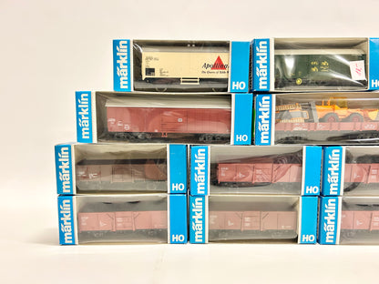 Märklin 10x Güterwagen Konvolut H0