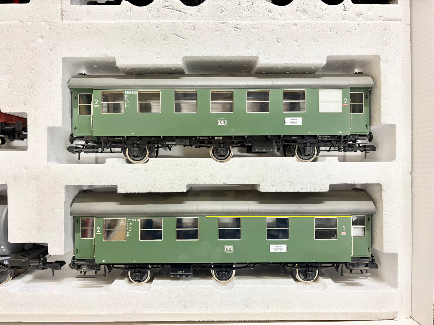 Märklin 55031 Digital Startpackung mit Dampflok Br 91 + Diesellok V 100 *Ohne Gleise!* DB Spur 1