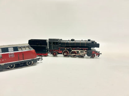 Märklin 3021 3005 3037 3x Lokomotiven Dampflok Diesellok E-Lok H0