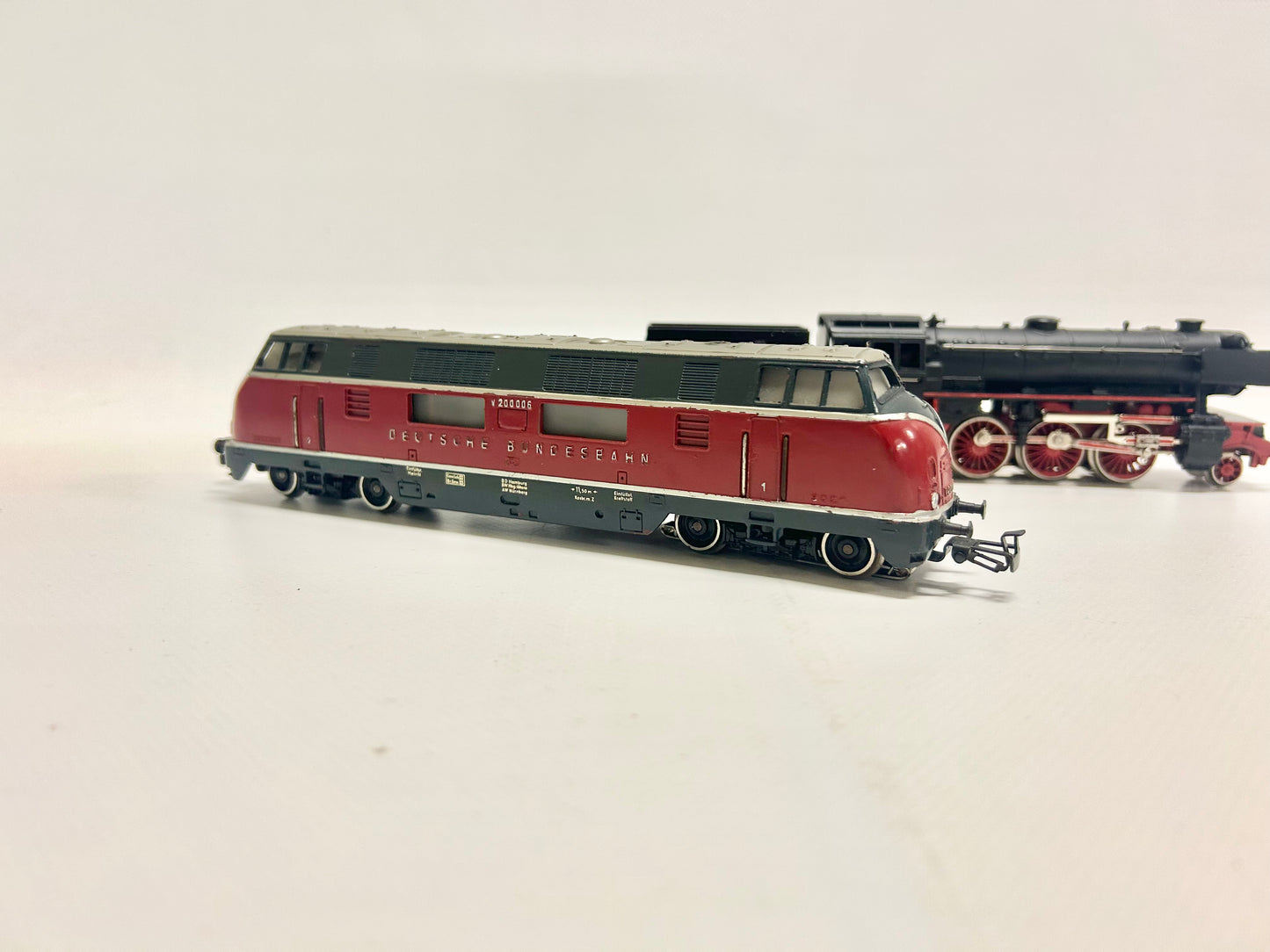 Märklin 3021 3005 3016 3x Lokomotiven Dampflok Diesellok Schienenbus H0