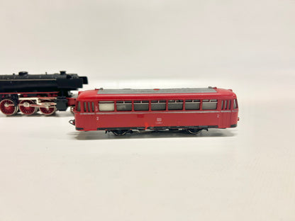 Märklin 3021 3005 3016 3x Lokomotiven Dampflok Diesellok Schienenbus H0