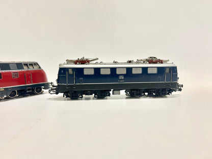 Märklin 3021 3034 3003 3x Lokomotiven Dampflok Diesellok E-Lok H0